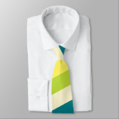 新鮮で幸せなカラフルストライプ ネクタイ (タイ)