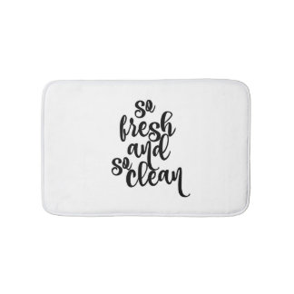 新鮮で清潔な浴槽 バスマット