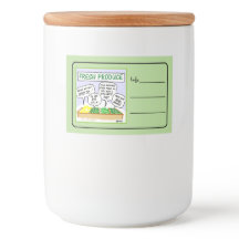 新鮮なおもしろい野菜マンガホームカニング