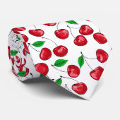 新鮮なさくらんぼパターン ネクタイ (ロール)