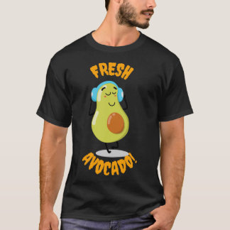 新鮮なアボカドカッコいいとフおもしろいルーツ Tシャツ