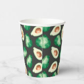 新鮮なアボカドワテカラー 紙コップ (右)
