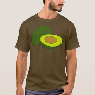 新鮮なアボカド Tシャツ