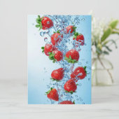 新鮮なイチゴと水 シーズンカード (スタンド正面)