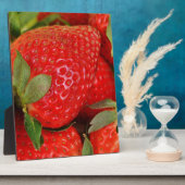 新鮮なイチゴ フォトプラーク (側面)