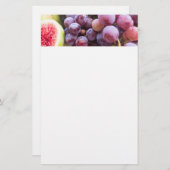 新鮮なイチジクとブドウ 便箋 (正面/裏面)