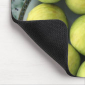 新鮮なイチジクのプレート地中海の. マウスパッド (コーナー)