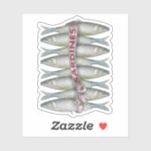 新鮮なイワシ シール (シート)