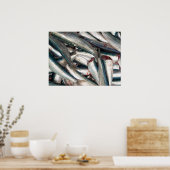 新鮮なイワシ ポスター (キッチン)