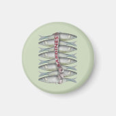 新鮮なイワシ マグネット (正面)