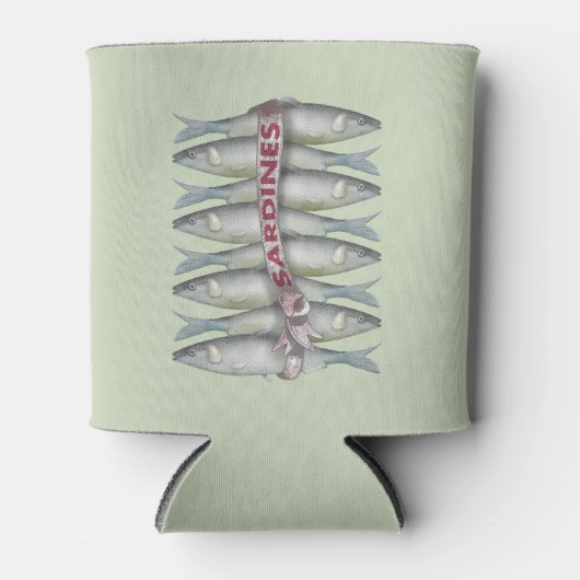 新鮮なイワシ 缶クーラー (正面)