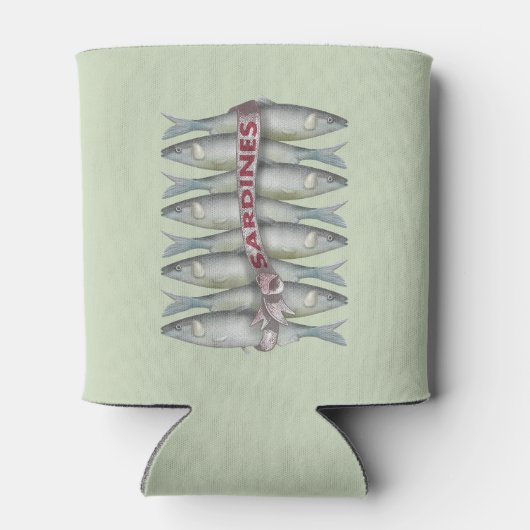 新鮮なイワシ 缶クーラー (裏面)