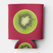 新鮮なキウイフルーツ。切り上げ切り切り切り切り切り切り切り切り切り切り切り切り切り切り切り 缶クーラー (正面)