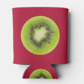 新鮮なキウイフルーツ。切り上げ切り切り切り切り切り切り切り切り切り切り切り切り切り切り切り 缶クーラー (裏面)