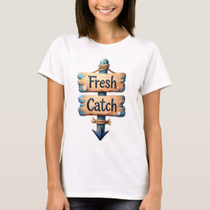新鮮なキャッチ、ホット検索 Tシャツ