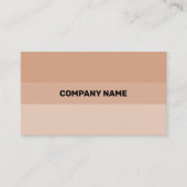 新鮮なサーモンの透コンテンポラリー過性 名刺 (正面)