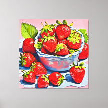 新鮮なストロベリーボウル