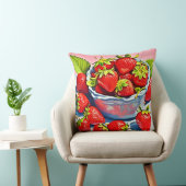 新鮮なストロベリーボウル クッション (椅子)