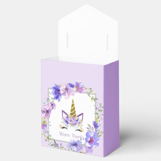 新鮮なスミレ | Unicorn誕生日パーティーありがとうございました フェイバーボックス (オープン)