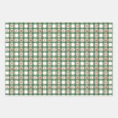 新鮮なトマトの庭師のパターン ラッピングペーパーシート (正面)