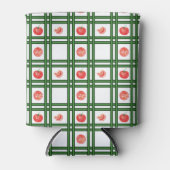 新鮮なトマトの庭師のパターン 缶クーラー (正面)