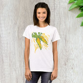 新鮮なニンジンカラフル野菜アート Tシャツ