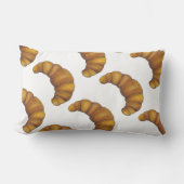 新鮮なバターのクロワッサン焼いたツグッズフランスのペストリー ランバークッション (正面)