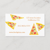 新鮮なピザ 名刺 (裏面)