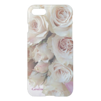 新鮮なピンクのバラの花束 iPhone SE/8/7ケース