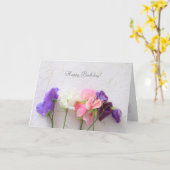 新鮮なピース カード (黄色い花)