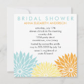 新鮮なフローラ 招待状 (正面)