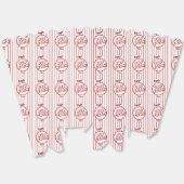 新鮮なポップコーンパターンパーティーのトリートまたは映画の夜 フェイバーボックス (見開き)