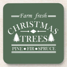 新鮮なメリークリスマスの木を栽培