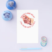 新鮮なラム肉 チラシ (シングル)