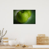 新鮮なリンゴ ポスター (キッチン)