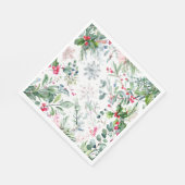 新鮮な冬の果物 スタンダードランチョンナプキン (角)