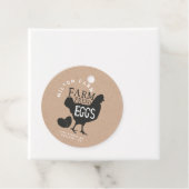 新鮮な卵の素朴な台本を作る フェイバータグ (インサイチュ)