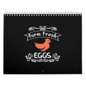 新鮮な卵を作る カレンダー (カバー)