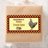 新鮮な卵ギフトラベル ラベル (インサイチュ)