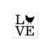 新鮮な卵農家フリーのチオーガニックキンコック ラバースタンプ (インプリント)