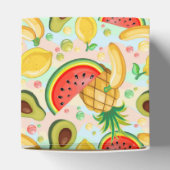 新鮮な夏のフルーツ柄 フェイバーボックス (上部)