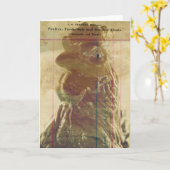 新鮮な家 カード (黄色い花)