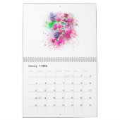 新鮮な明るい果物とベリーの自然 カレンダー (1月 2026)