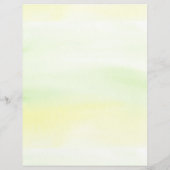 新鮮な春水カラー花模様スクラップブック紙 (裏面)