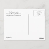 新鮮な春水….ポストカード ポストカード (裏面)