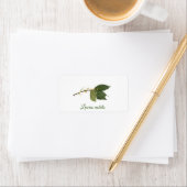 新鮮な月桂樹葉の ラベル (インサイチュ)