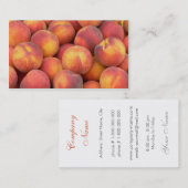 新鮮な果物の名刺 名刺 (正面/裏面)