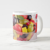 新鮮な果物サラダ ジャンボコーヒーマグカップ (正面右)