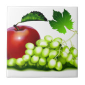 新鮮な果物 タイル (正面)