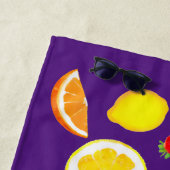 新鮮な果物 ビーチタオル (インサイチュ)